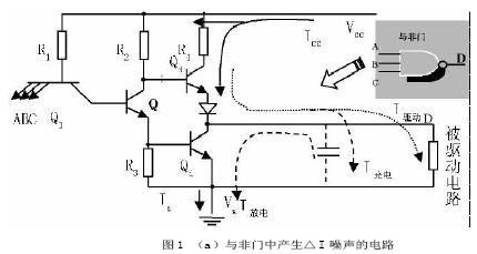 三輸入與非門的結(jié)構(gòu)圖