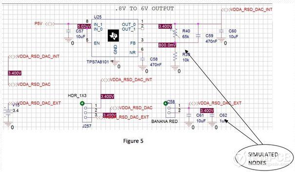 探測的節(jié)點和電壓清晰可見